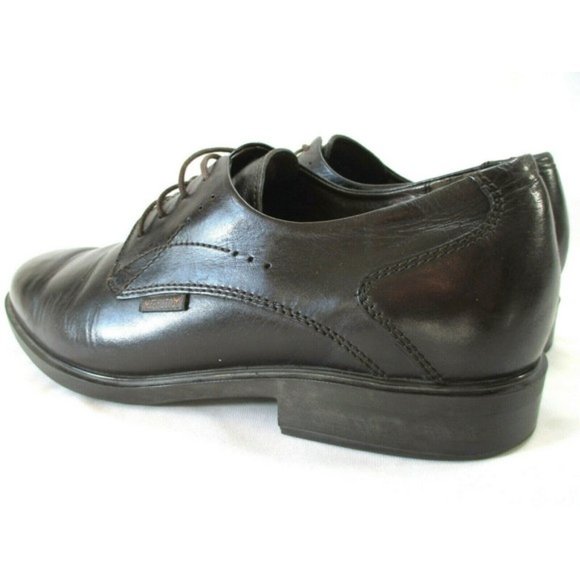 MEPHISTO Brown Smooth Leather Derby Oxfords Sz 9.5